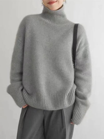 Veloura Rollkragenpullover