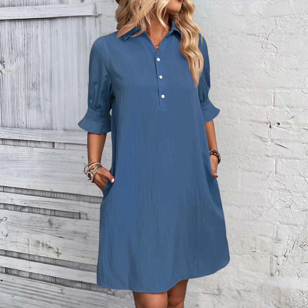 Cameron | Elegantes Rüschenkleid