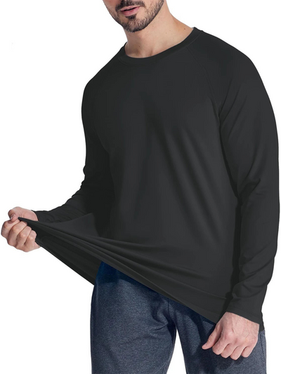 Teraxo | Atmungsaktives Langarmshirt für Herren Winter