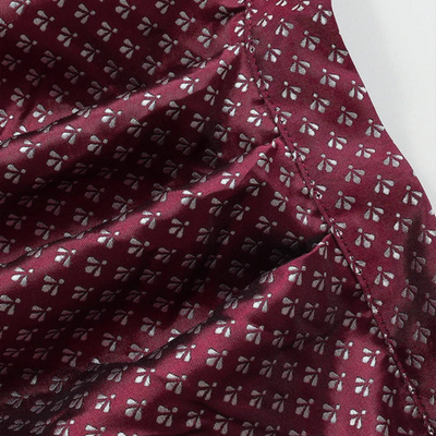 Damen Elegantes Kontrast Dirndl Kleid | Festlich Midi