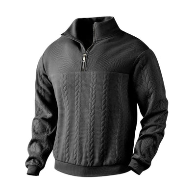 Damian - Bequemer Reißverschluss-Pullover