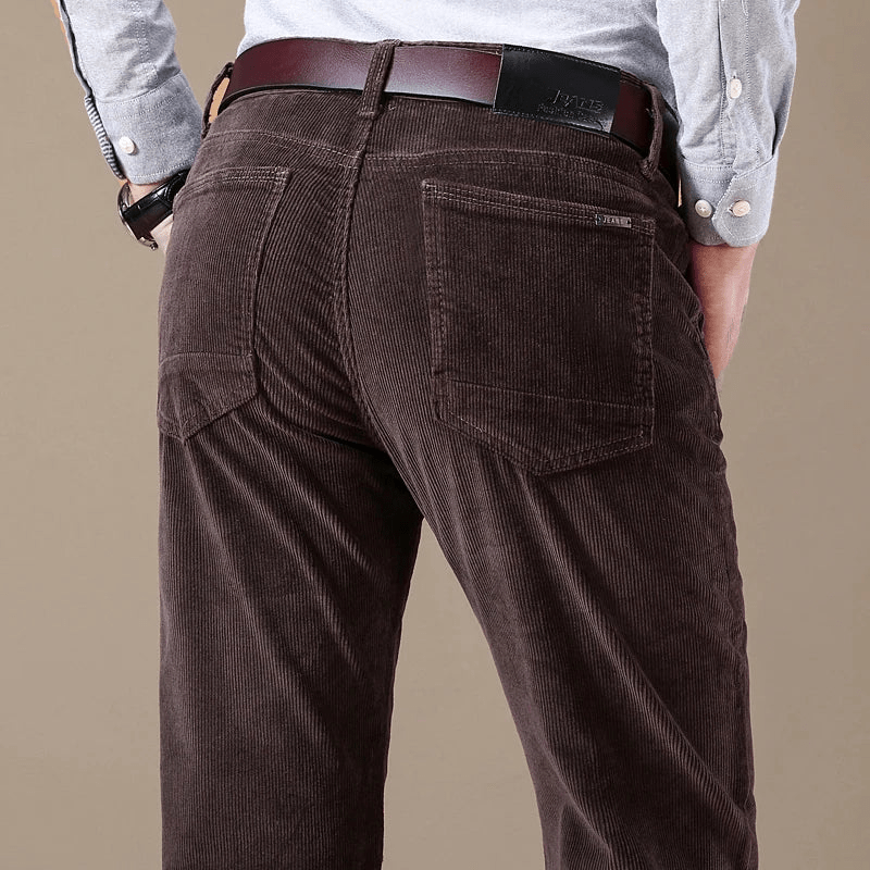 Bequeme Hosen für Herren - Elastische Corduroy Hose
