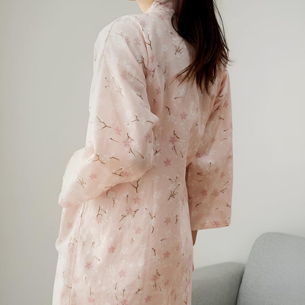 Eleganter Kimono mit Taillengürtel für stilvolle Eleganz