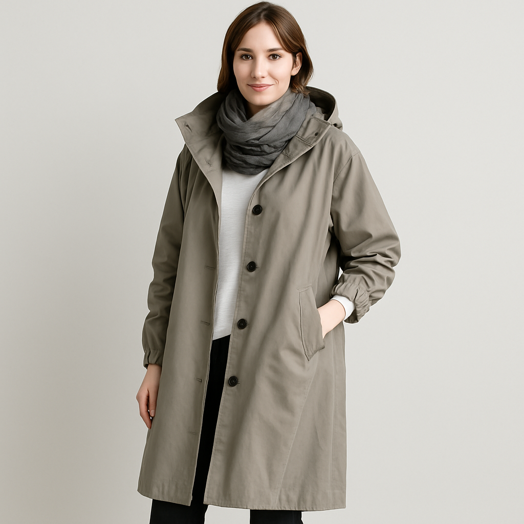 Ella | Zeitloser, wasserdichter Trenchcoat