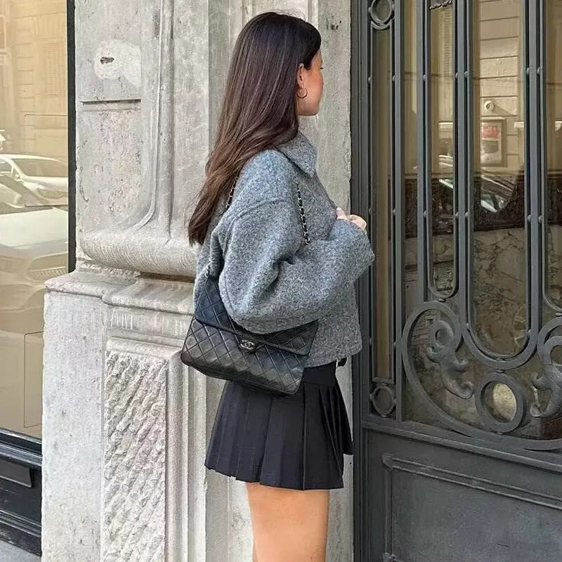 Penelope | Kurze Tweed-Jacke