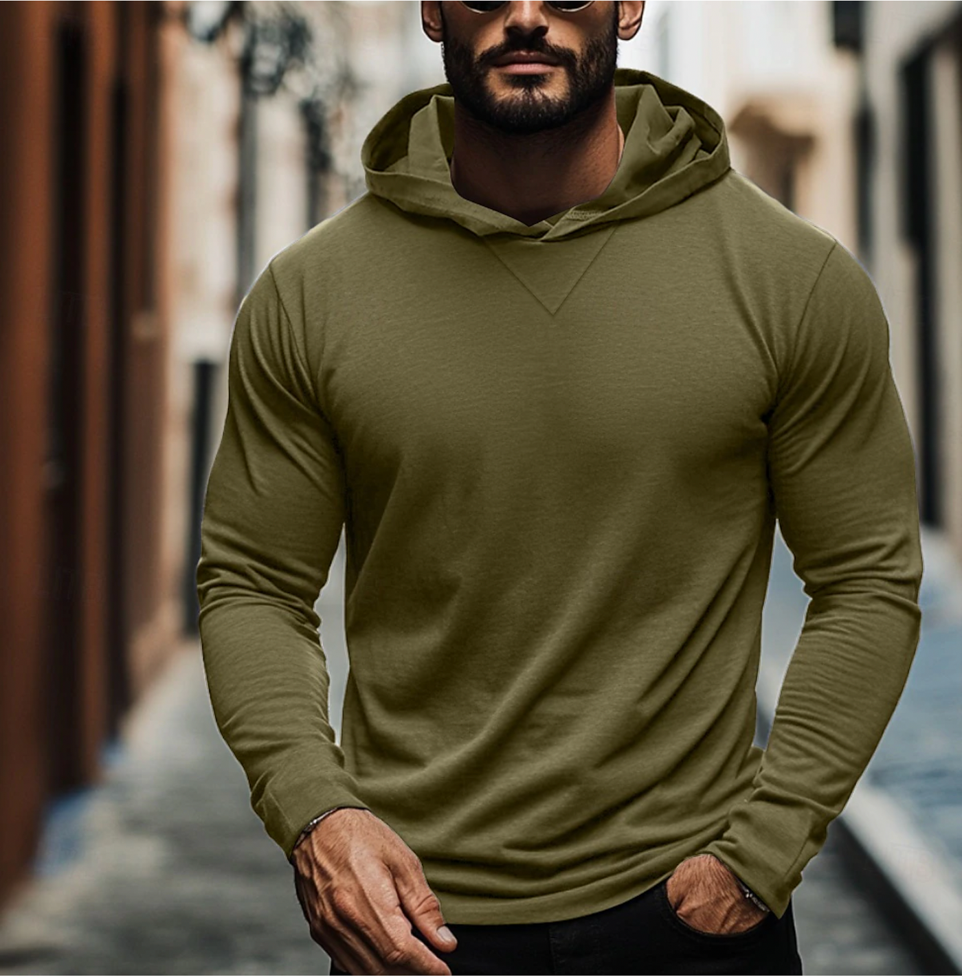 Enrico | Klassischer Herren Hoodie