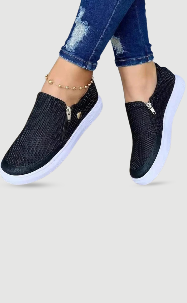 Faith | Stylische Orthopädische Schuhe mit Reißverschluss