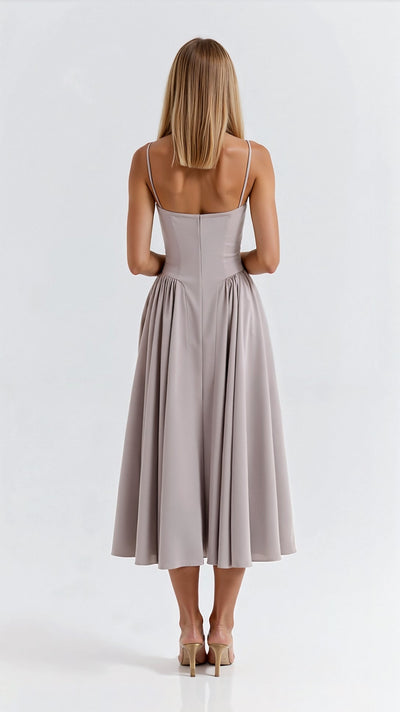 Odette Korsett-Midikleid