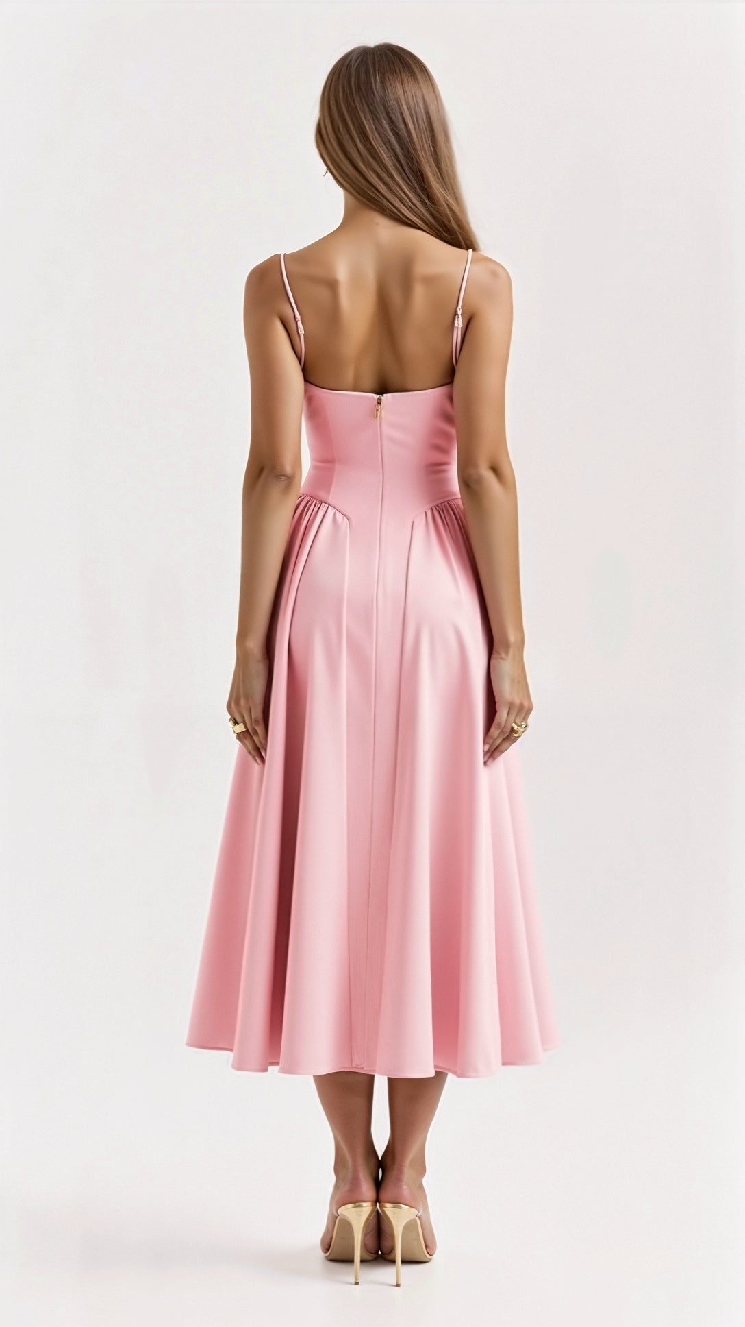 Odette Korsett-Midikleid