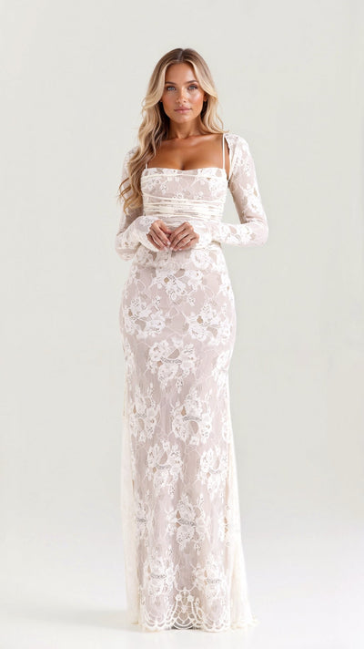 Nerissa Maxikleid aus Spitze