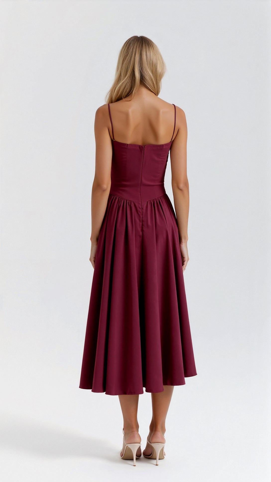 Odette Korsett-Midikleid