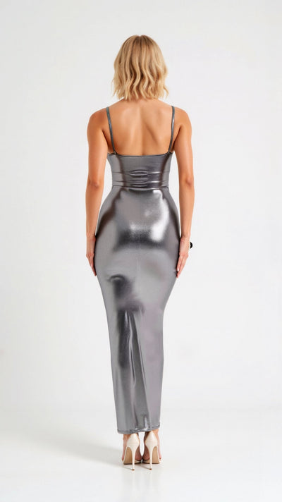 Uma Bodycon Maxikleid