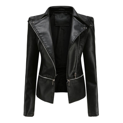 Jessika | Moderne Figurbetonte Bikerjacke