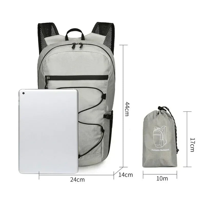 Flexo | Ultraleichter Faltbarer Rucksack für Reisen