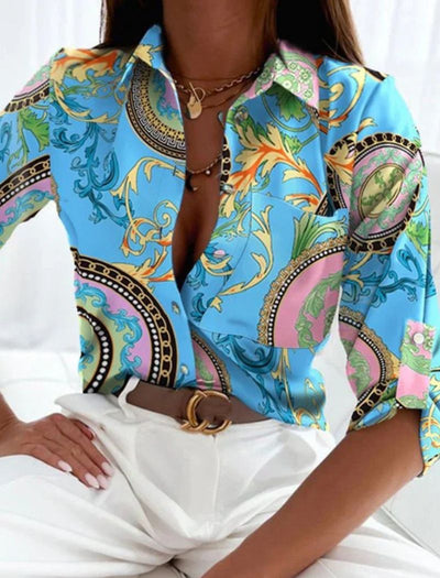 Franziska | Atmungsaktive Elegante Sommerbluse