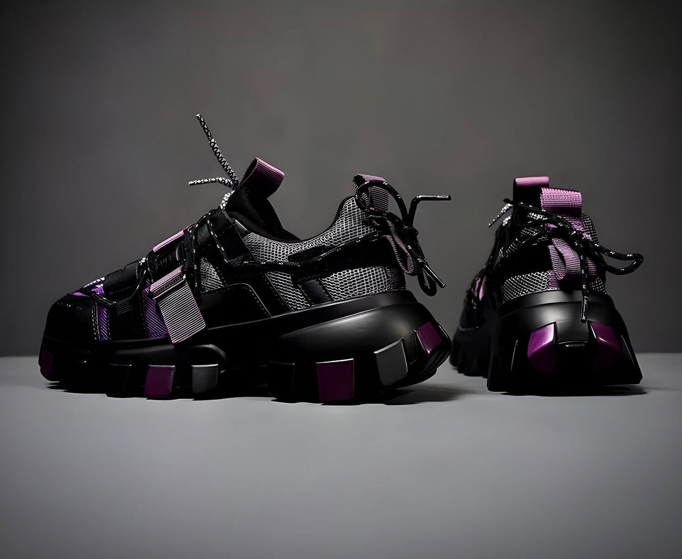 Kaspisches Meer | Bequeme Leder-Sneaker für ganztägige Unterstützung