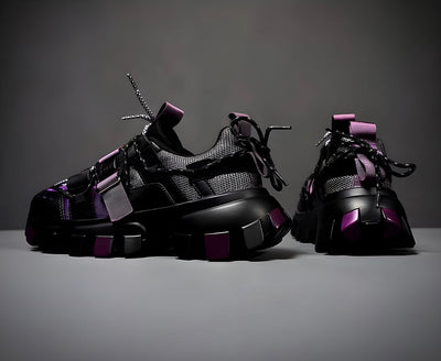 Kaspisches Meer | Bequeme Leder-Sneaker für ganztägige Unterstützung