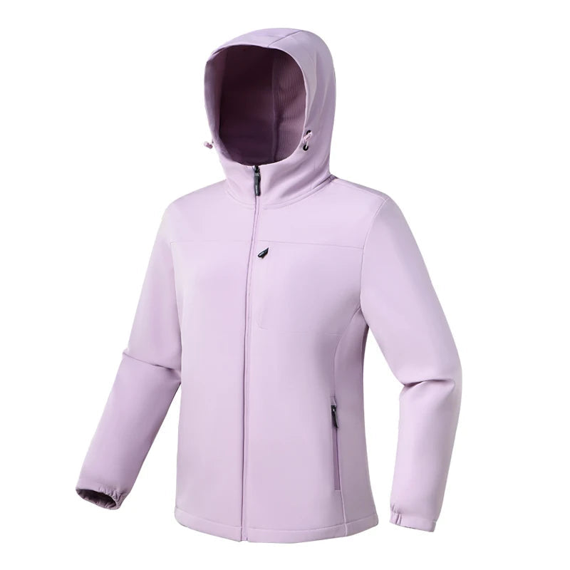 Jessika | Funktionale Softshell Jacke mit Kapuze