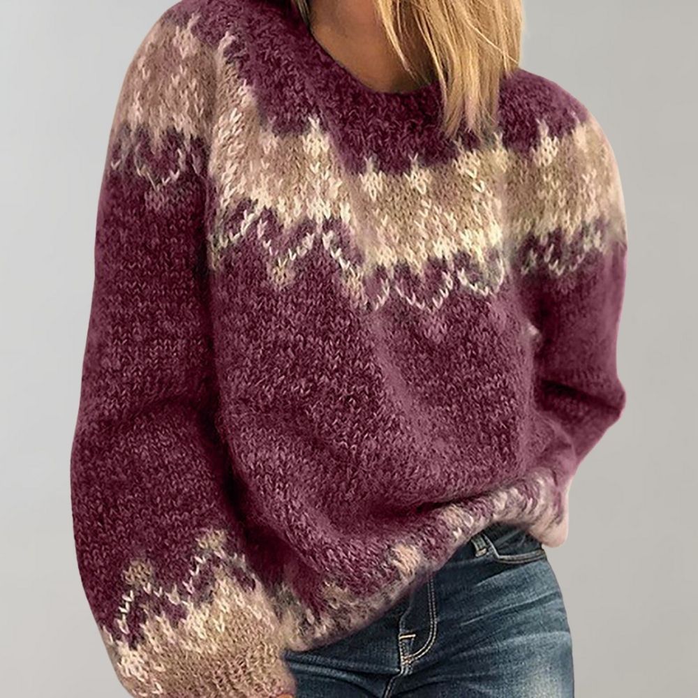 Sandra | Gemütlicher Grobstrick pullover