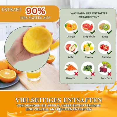 FruitFuse - USB Tragbare Entsaftermaschinen