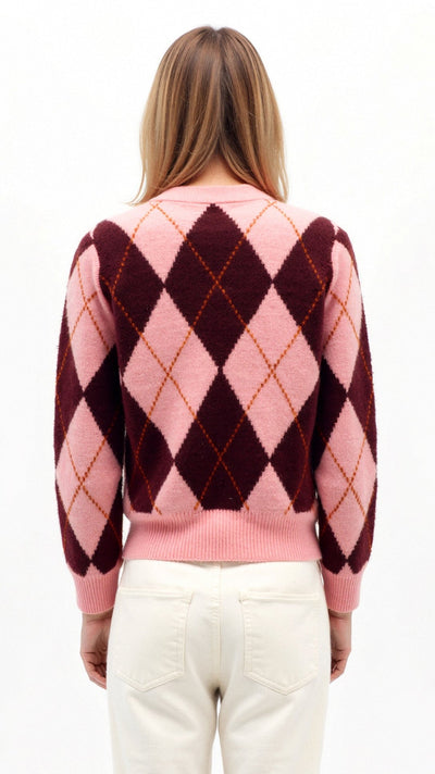 Melody Strick-Langarm-Cardigan