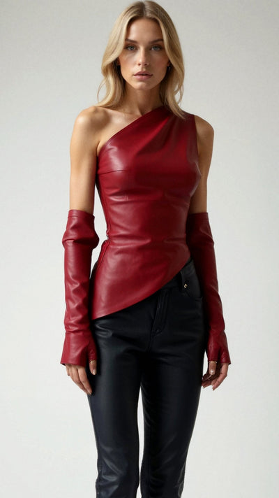 Schulterfreies Oberteil „Ulyssa“