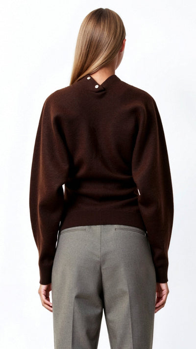 Jane – Langärmlige Strickjacke