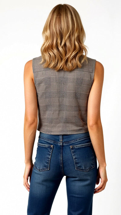 Einreihige Weste Harmonia