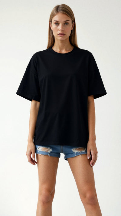 Oriana Basic Oversize-T-Shirt