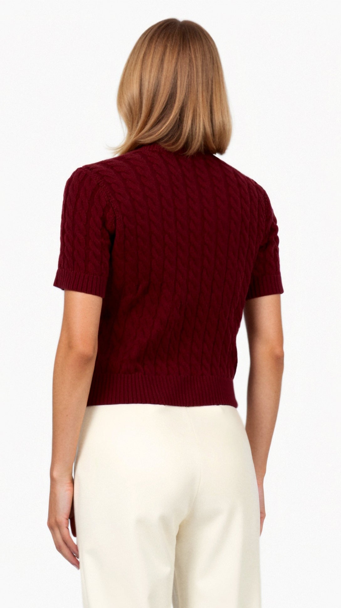 Faith – Kurze Strickjacke