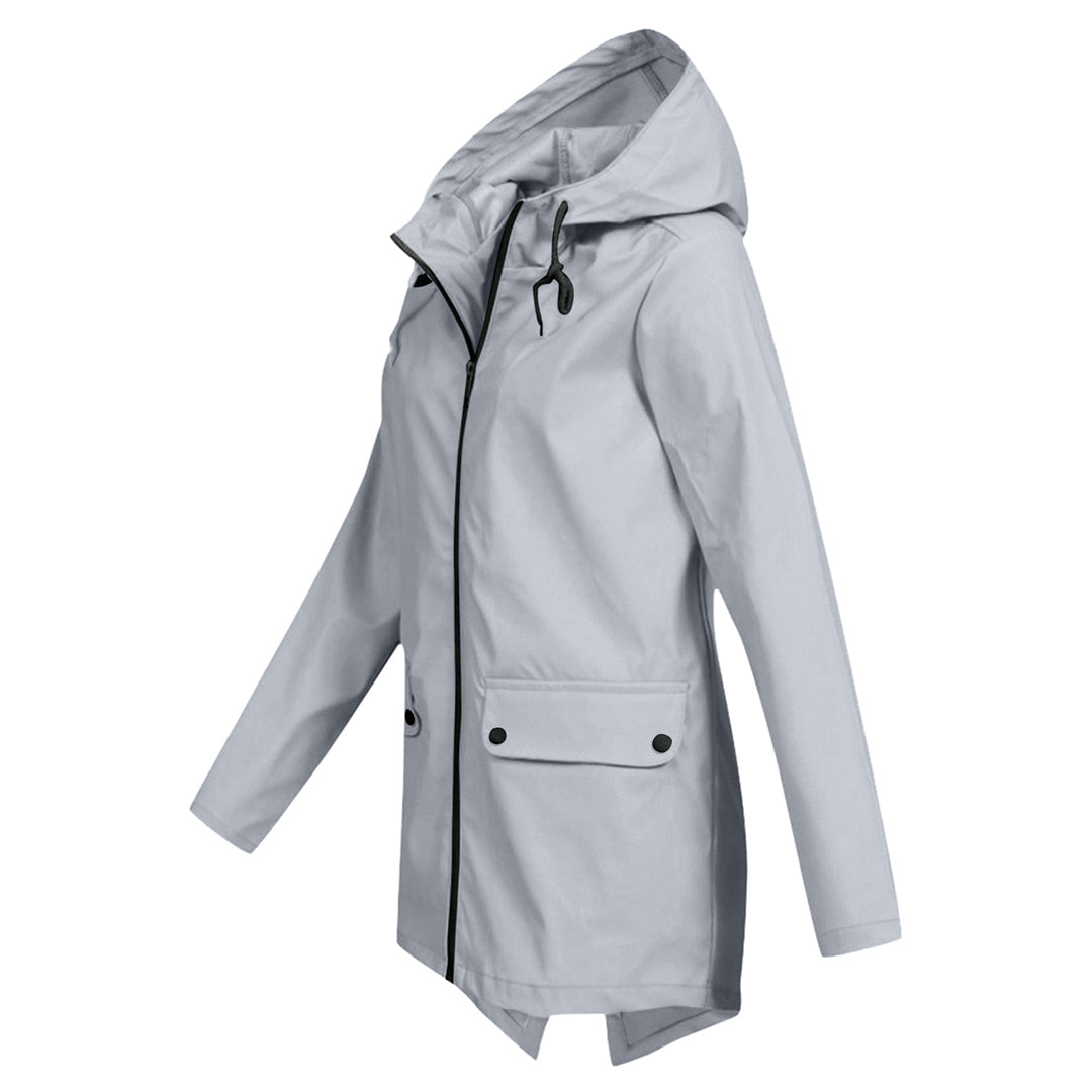 Leichte Regenjacke mit Kapuze für Damen
