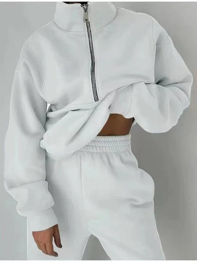 Johanna | Sportlicher Trainingsanzug mit Reißverschluss