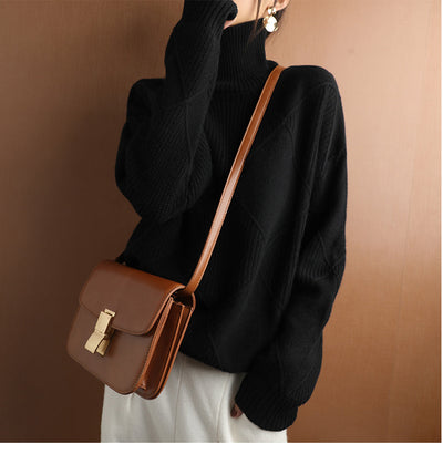 Kaschmirtraum - Rollkragenpullover für stilvolle Wintertage