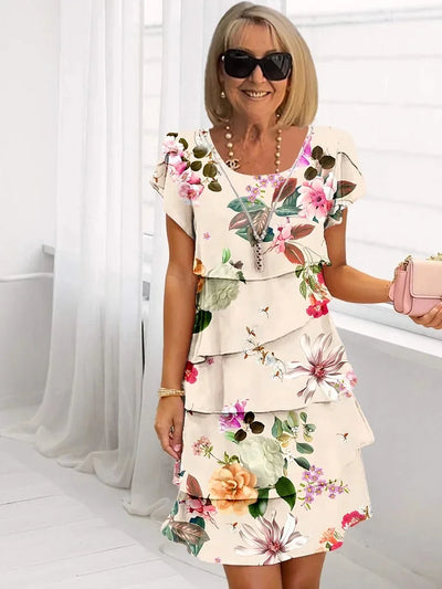 Florales Damen Sommerkleid
