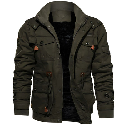 Winterjacke Herren Outdoor Warm | Pufferjacke Vielseitig
