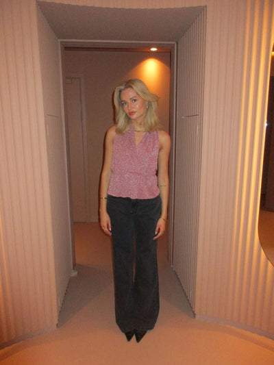 Damen-Trägertop Glänzendes Wildleder - Schick und Partytauglich