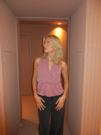 Damen-Trägertop Glänzendes Wildleder - Schick und Partytauglich