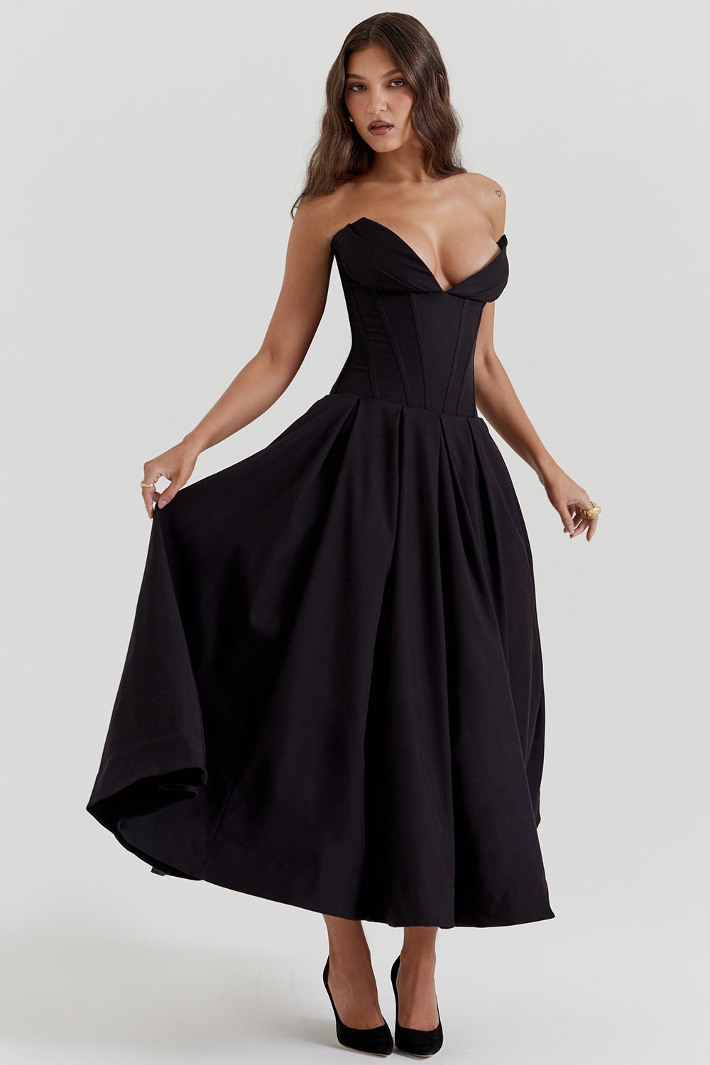 Hanne | Elegantes Midi-Kleid