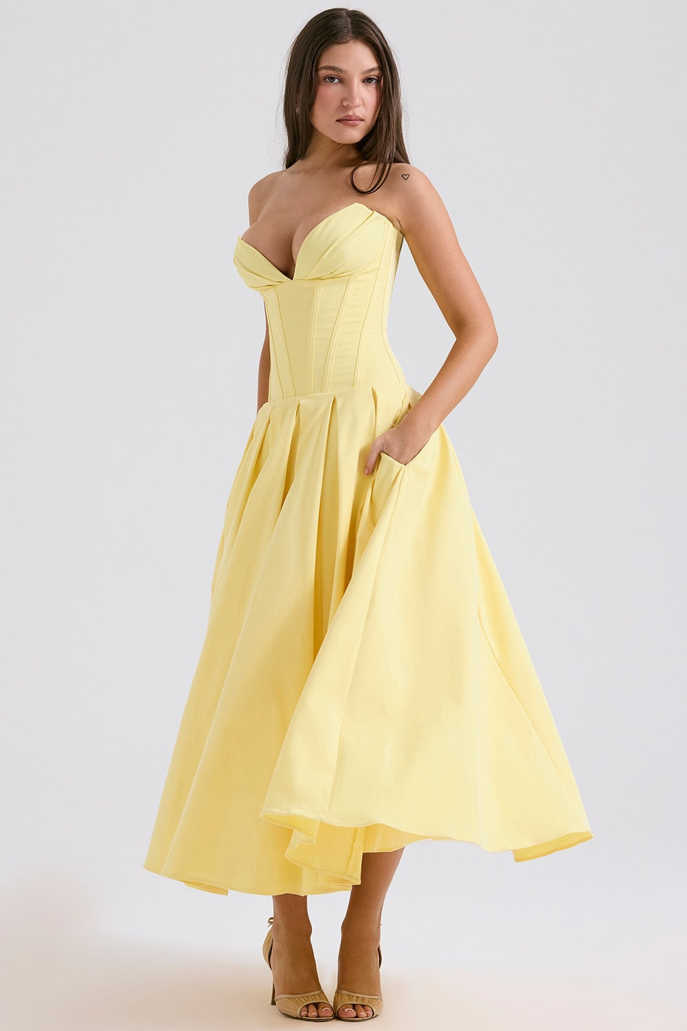 Hanne | Elegantes Midi-Kleid