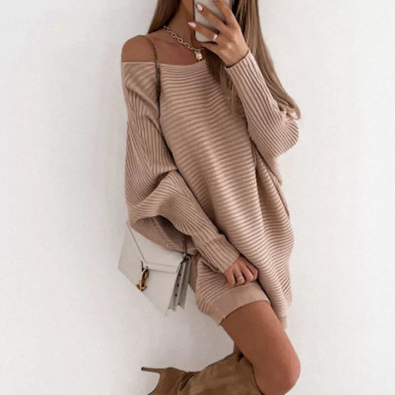 Katharina | Elegantes langen Ärmeln Minikleid