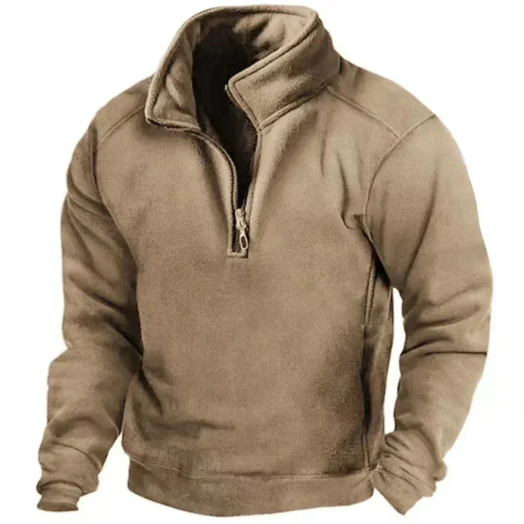 Hugo - Modischer Halbkragen Pullover für Herren