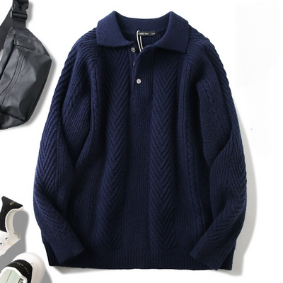 Herren Polo-Strickpullover – Stilvoll & Bequem für jeden Anlass