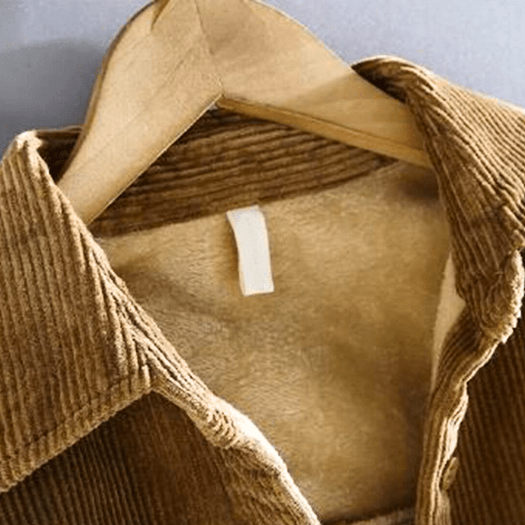 Herren Overshirt Corduroy Trendy und Bequem