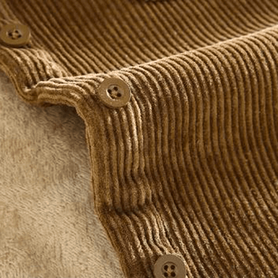 Herren Overshirt Corduroy Trendy und Bequem