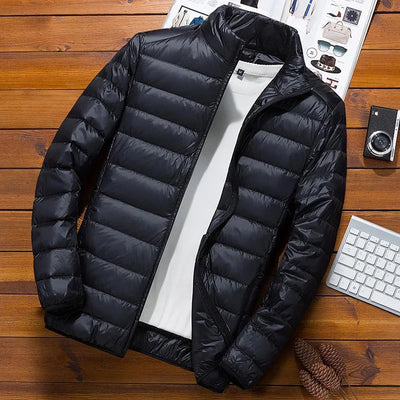 Florian | Steppjacke mit Kapuze für Winter