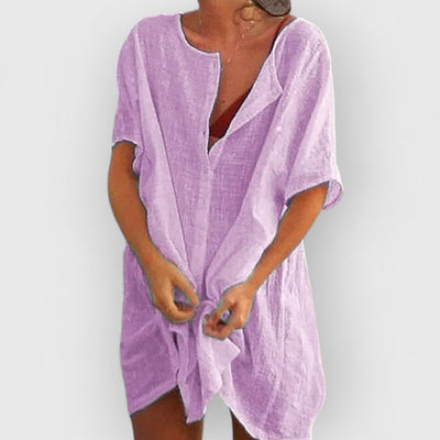 Vera | Kurzes Baumwollkleid