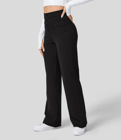 Hoch Taillierte Hose für Elegante Silhouette