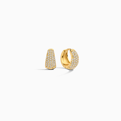 Gold Jules Mini Hoop Earrings