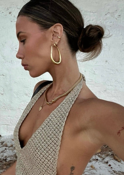 Diva | Insel-Ohrringe - Sonnengold