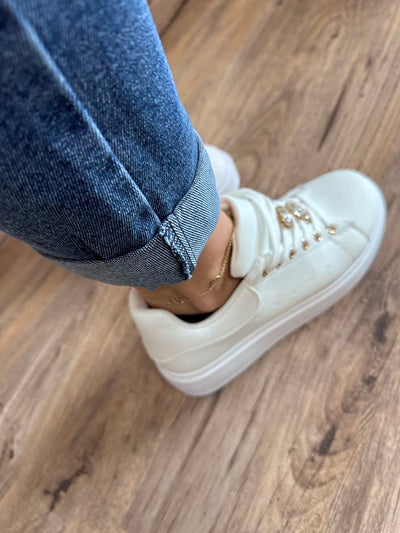 Miren - Mom-Style, Modern interpretiert – Die dunkelblauen Stretch-Jeans für Damen